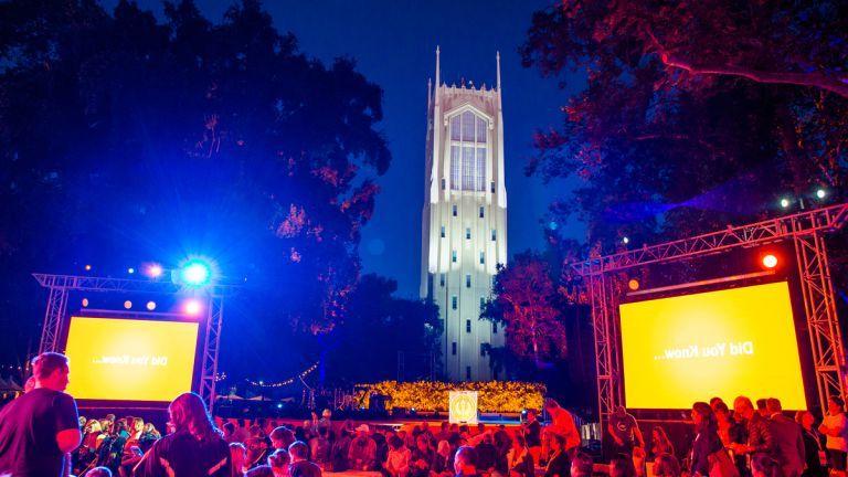 Burns Tower at University of the Pacific