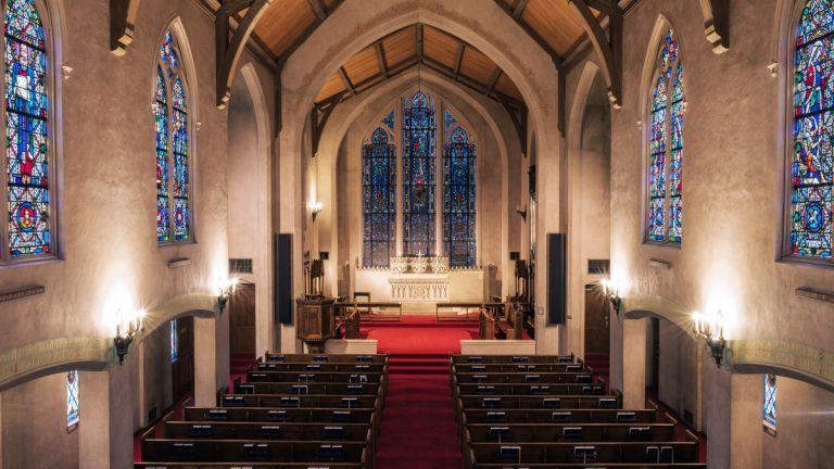 Morris Chapel interior