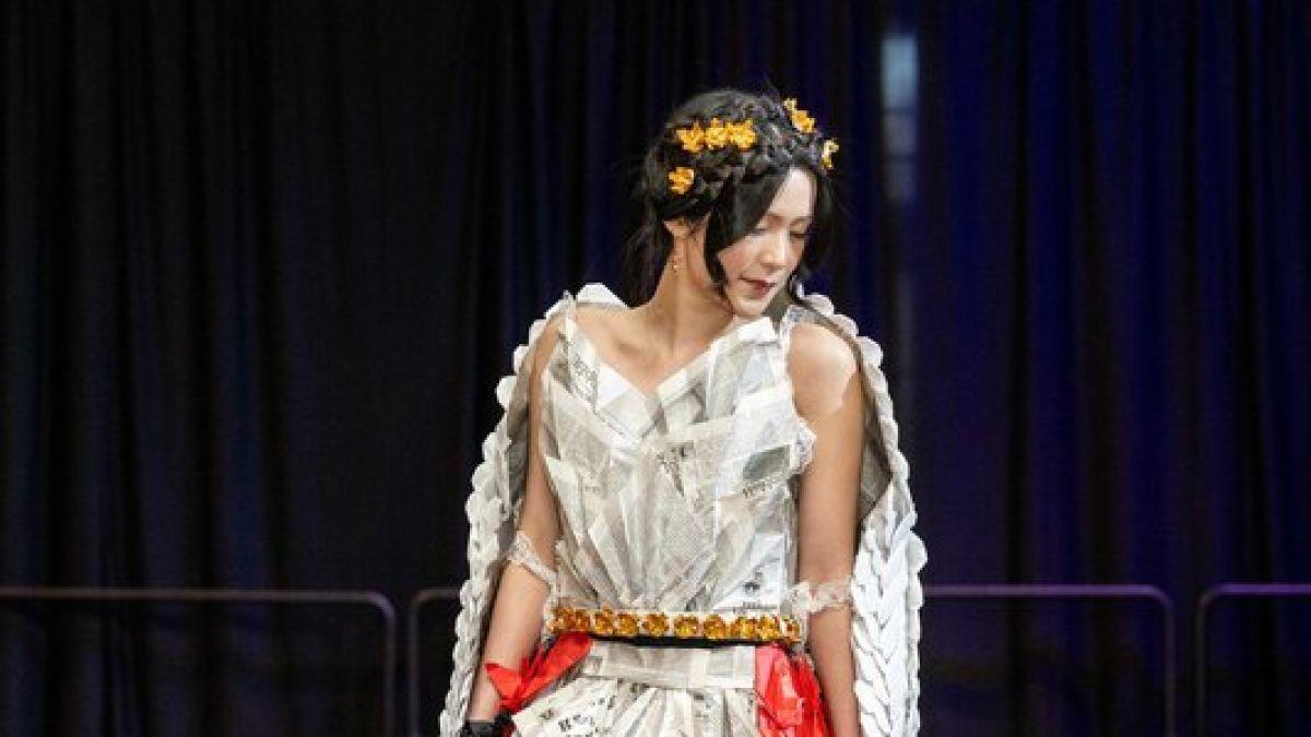 University of the Pacific students show off sustainable clothing at the annual Green Fashion Show.