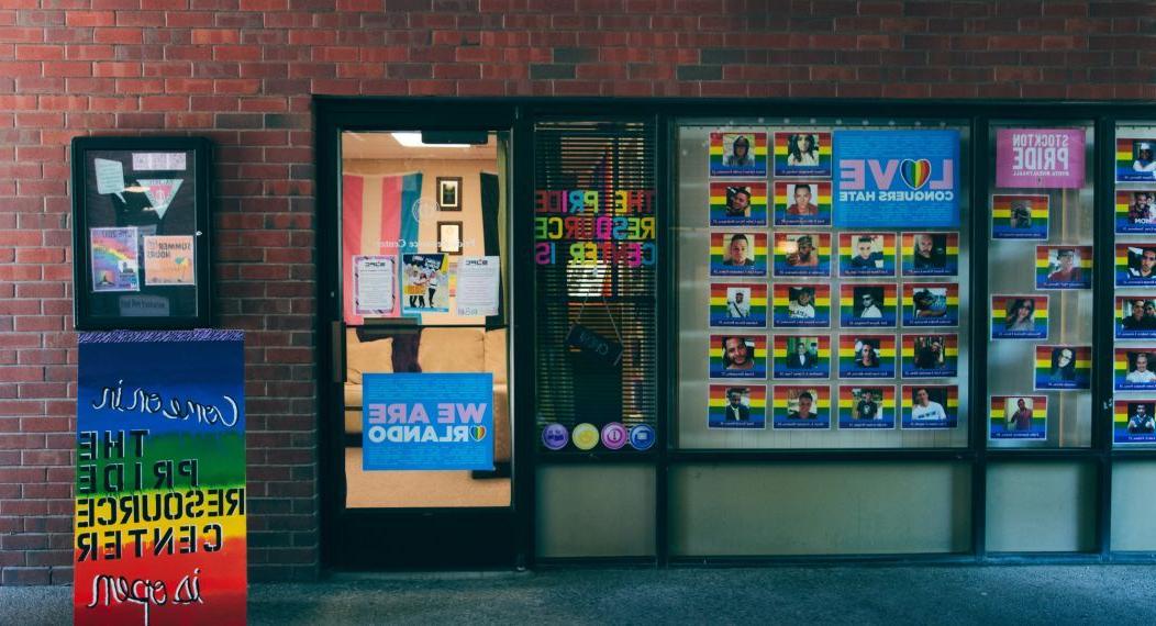 exterior of Pride Resource Center